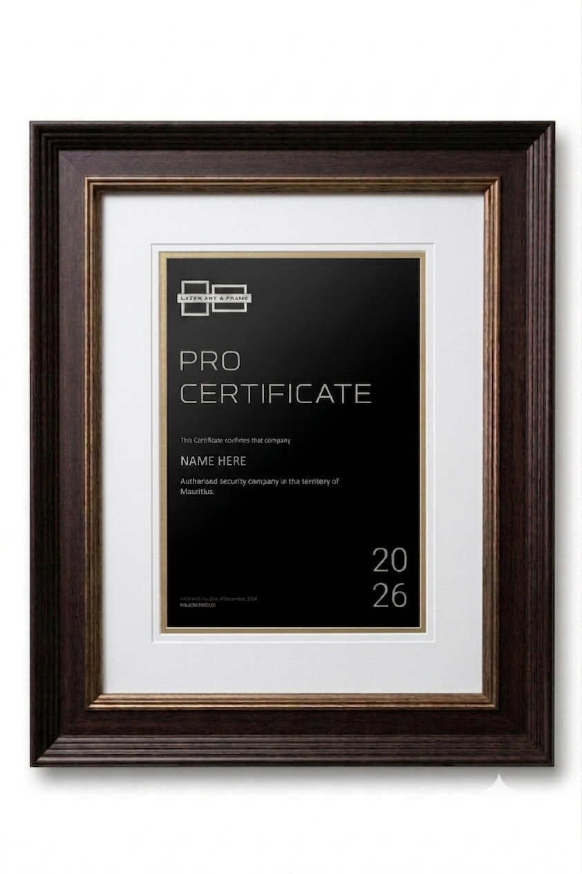 Premium Degree & Diploma Frame with Double Mount - Image 3