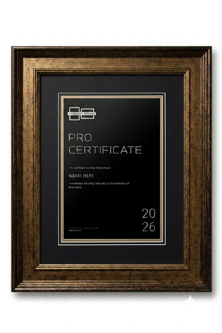 Premium Degree & Diploma Frame with Double Mount - Image 5