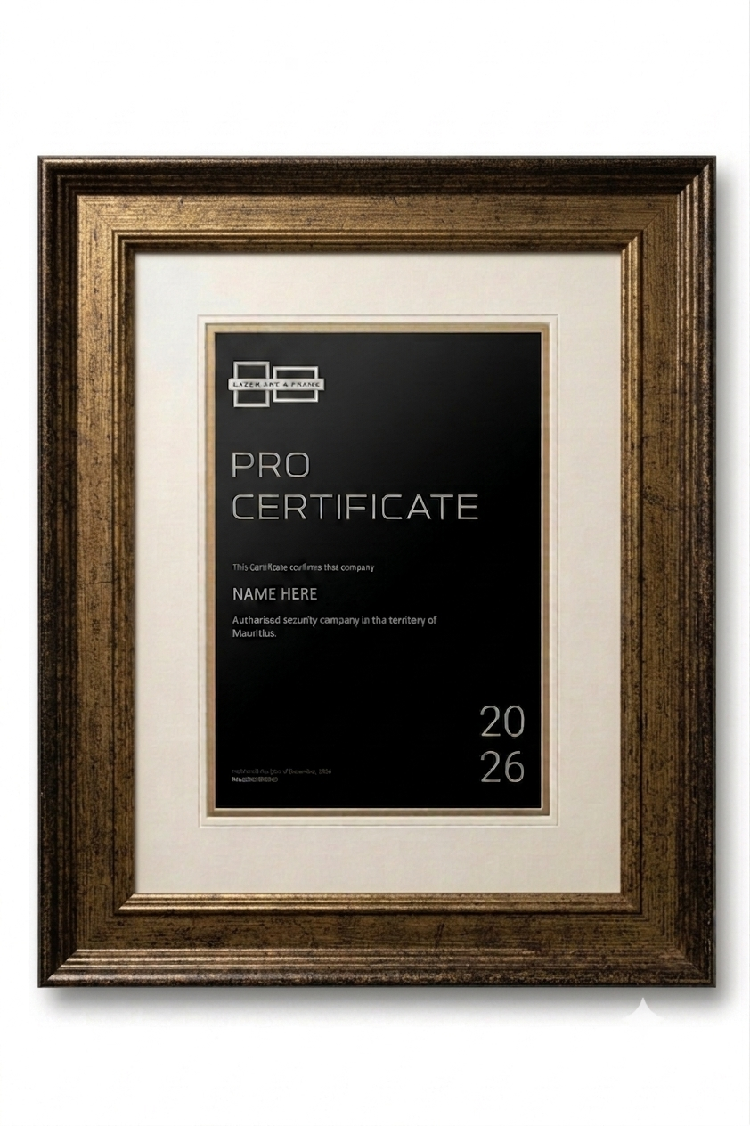 Premium Degree & Diploma Frame with Double Mount - Image 7
