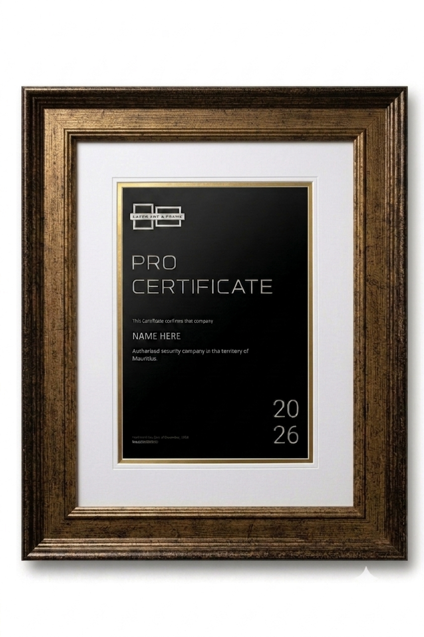 Premium Degree & Diploma Frame with Double Mount - Image 6